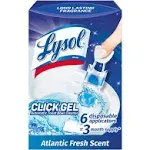 Lysol Click Gel Atlantic Fresh Scent Automatic Toilet Bowl Cleaner (0.17 oz, 6 ct)