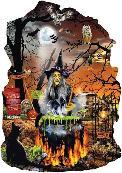 Sunsout Witch's Brew 1000 Piece Jigsaw Puzzle