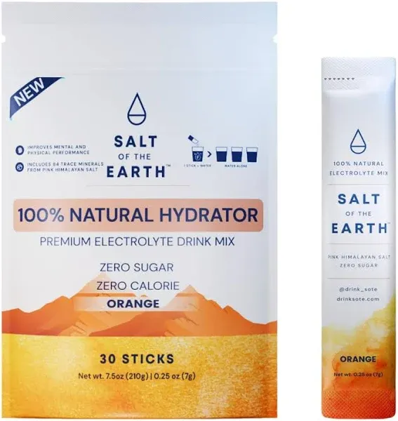 Salt of the Earth Natural Electrolytes 30-Stick Bag