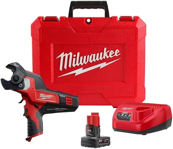 Milwaukee M12TM Cordless 600 MCM Cable Cutter