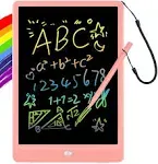 ORSEN 10 Inch LCD Doodle Board Writing Tablet for Kids - Colorful Drawing Pad and Educational Toy Gift for 3-6 Year Old Boys and Girls