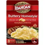 Idahoan Buttery Homestyle Mashed Potatoes Club Pack, 32 oz (Pack of 8)