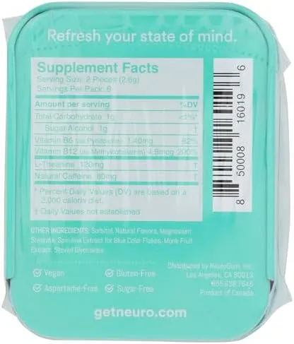 Neuro Mints Energy & Focus Fresh Mint Case of 12