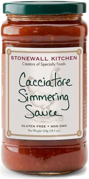 Stonewall Kitchen Cacciatore Simmering Sauce, 18.5 Ounces