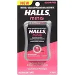 Halls Minis Sugar Free Watermelon - 24 Count