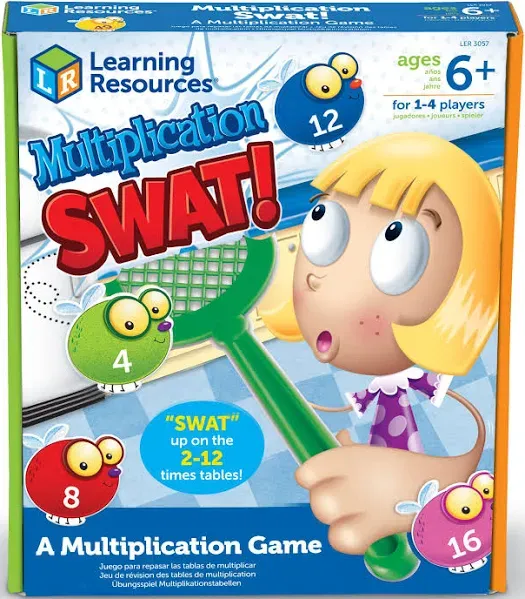 Learning Resources Multiplication Swat!, Ages 6+