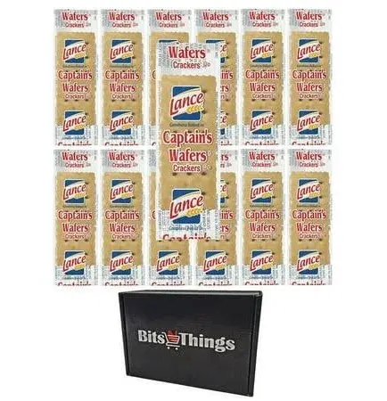 Lance Crackers | | Made in America | 2 Crackers per pack | (50 Packs, Captain...