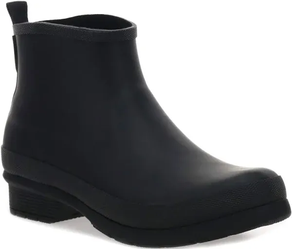 Chooka Black Chelsea Ankle Rain Boots 6