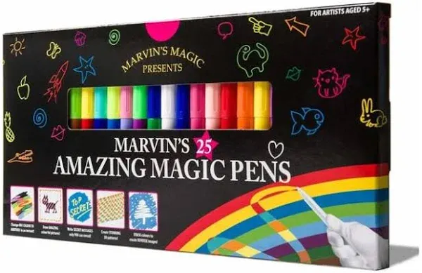 Marvin&#039;s Magic - Amazing Magic Pens - Colour Changing Magic Colourin (US IMPORT)