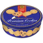 Original Gourmet Butter Cookie Tin, 24 oz