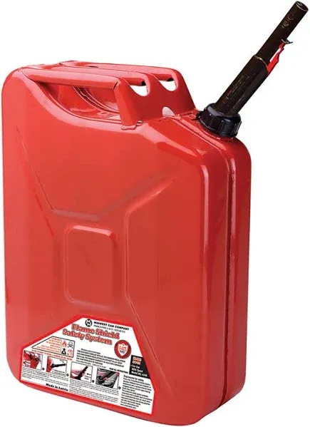 Midwest 5-Gallon Metal Gas Can