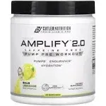 Cutler Nutrition, Amplify 2.0, Pump Pre Workout, Caffeine Free, Sour Lemonade