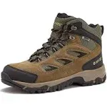 Hi-Tec Yosemite Mid Men's Waterproof Hiking Boots - Brown/Green