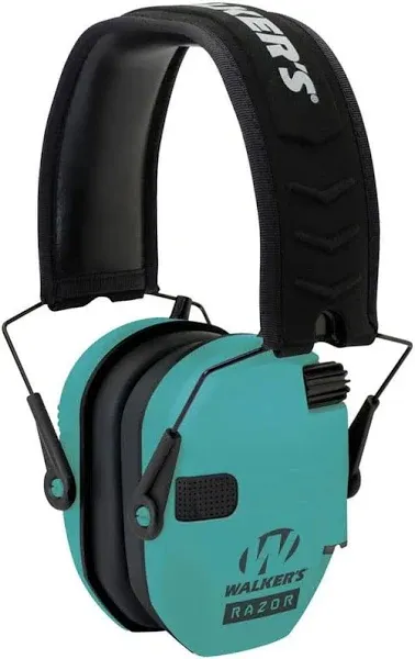 Walker&#039;s Razor Slm Elec Muff Teal