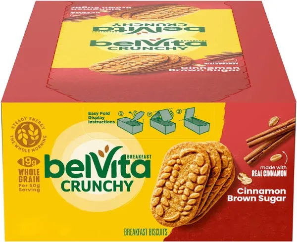 Belvita Cinnamon Brown Sugar Breakfast Biscuits