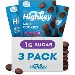 Highkey Snacks Keto Low Carb Food Chocolate Brownie Cookie Bites