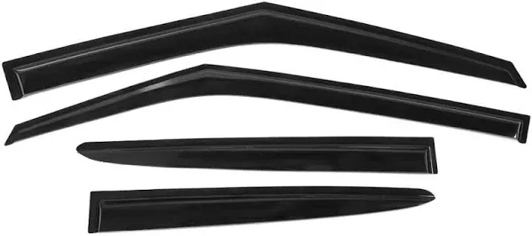 Fits 11-18 Hyundai Veloster Window Visor Rain Guard Wind Deflector