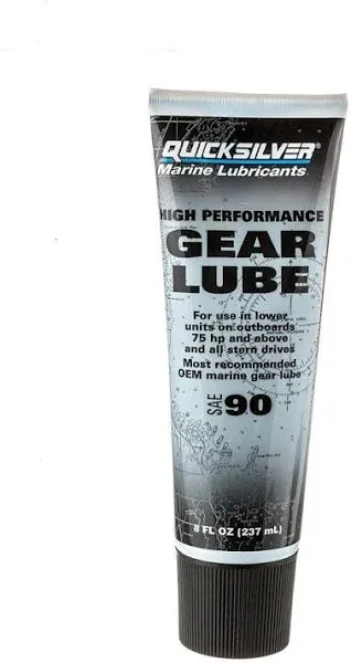 Mercury Marine Lube-Gear Sae 90 Hi Perf 8 oz #92-802851Q02