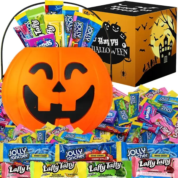 Taboom Halloween Pumpkin Candy Bucket