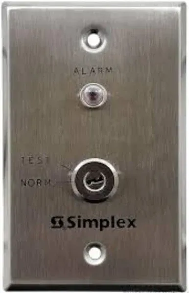 Simplex 2098-9806 Alarm Indicator Key Switch