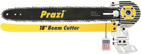 Prazi 18" Beam Cutter Attachment for Circular Saws and 18" Replacement Chain – For 7-1/4"-8-1/2" WormDrive Saws – American Owned Company