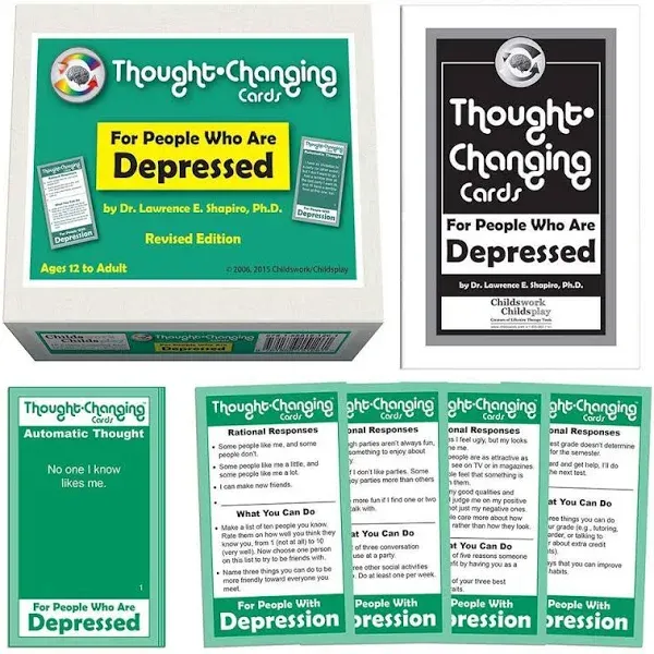 Thought Changing Cards for People Who Are Depressed