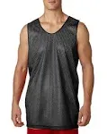 A4 NF1270 Reversible Mesh Tank - Black White