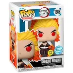 Funko Pop Anime Demon Slayer KYOJURO RENGOKU 1308 Glow in the Dark