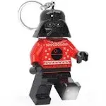 Star Wars Ugly Sweater Lego Keychain Light Darth Vader