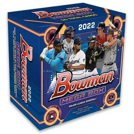 2022 BOWMAN BASEBALL MLB MEGA BOX -  Factory Sealed, BOX S3