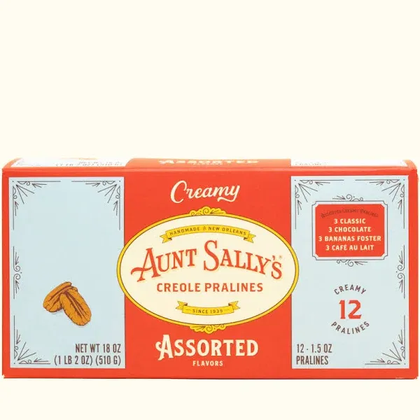 Creamy Assorted Pralines Aunt Sally's Pralines