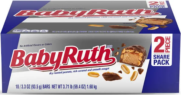 Baby Ruth Size Candy Bars