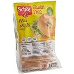 Schar Gluten Free Plain Bagel 14.1 Ounce Size - 4 per Case.