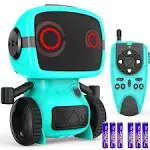 Dandist Robot Toys - Kids Toys RC Robots, Remote Control Toy with Talkie and Programming Function, Auto-Demo, Flexible RC Servo Arms, Dance Moves,