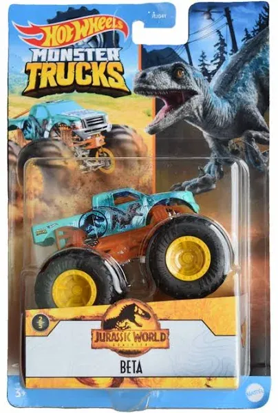 Hot Wheels Monster Trucks Jurassic World Dominion Beta Die-Cast 1/64