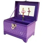 My Tiny Treasures Box Company Ballerina Heart Music - Purple