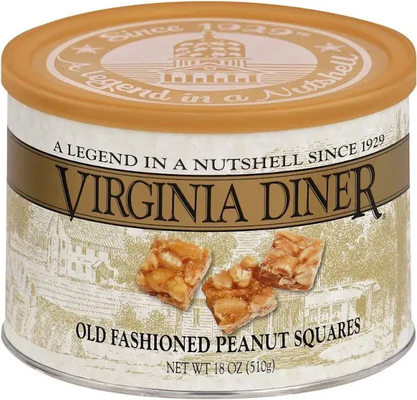 Virginia Diner Old Fashioned Peanut Squares