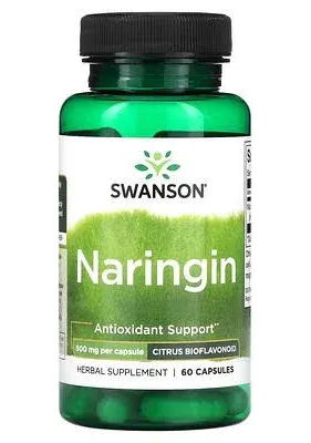 Swanson Naringin 500 Milligrams 60 Capsules 