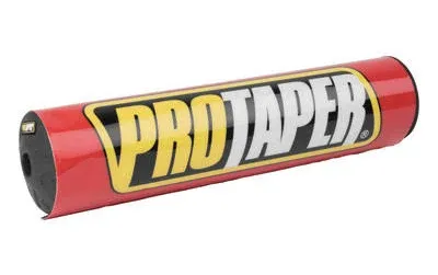 NEW PROTAPER 028335 8&#034; ROUND BAR PAD - RED - MOTORCYCLE/OFF<wbr/>ROAD