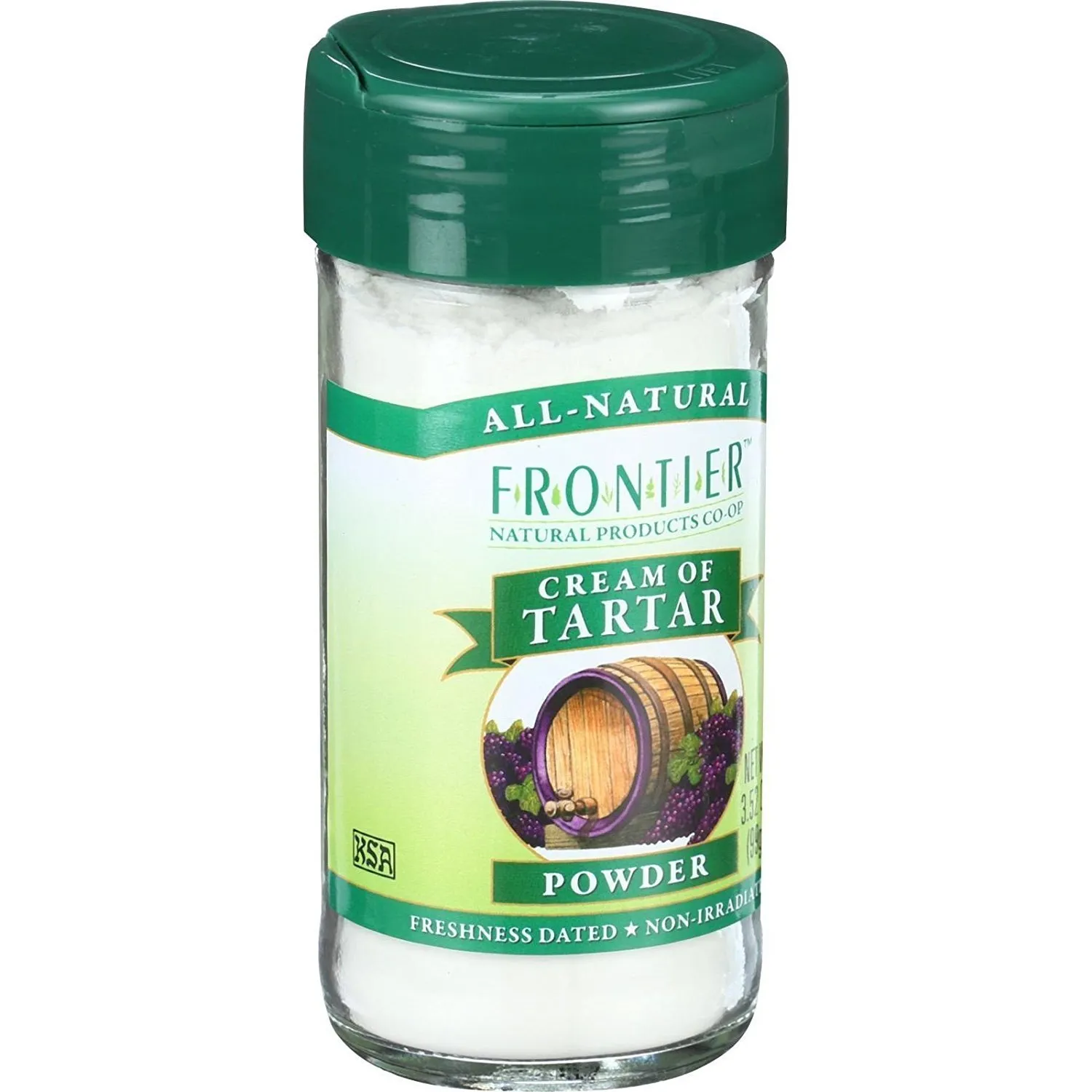 Frontier Nat Prod Co-Op  Cream Of Tartar  1 Each  3.52 Oz