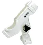 Scotty Powerlock Rod Holder White with 241 Side/Deck Mount