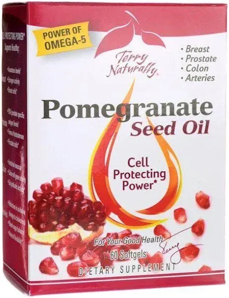 Terry Naturally - Pomegranate Seed Oil 60 Softgels