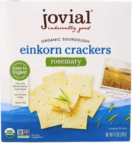 Jovial Organic Sourdough Einkorn Crackers