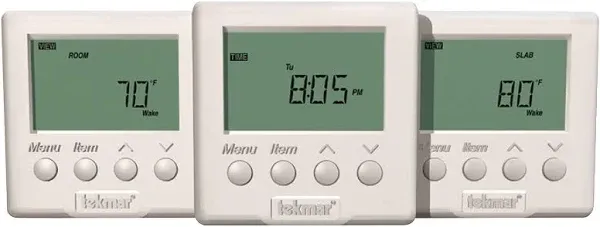 521 Two Heat or Heat-Cool Programmable Thermostat