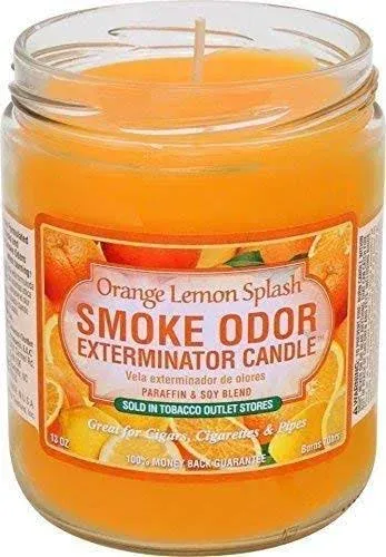 Smoke Odor Exterminator Candle 13oz jar, Groov'n Grape