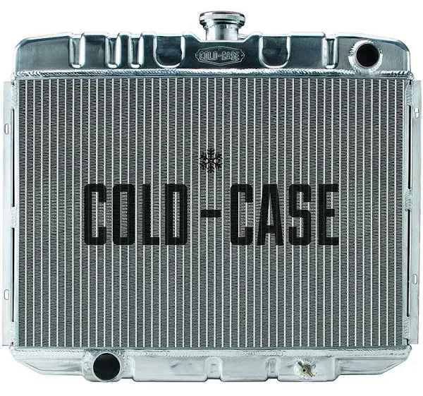 Cold Case Radiators FOM588A Crossflow Aluminum Performance Radiator 1967-1970 Fo