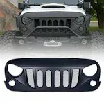 Xprite Transformer Grille with Mesh for Jeep Wrangler 2007-2017