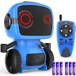 Dandist Robot Toys for Boys & Girls, Remote Control Robot for Kids, Auto-Demonstration, Talkie, and Programming Functions, Flexible Arms, Dance, Music