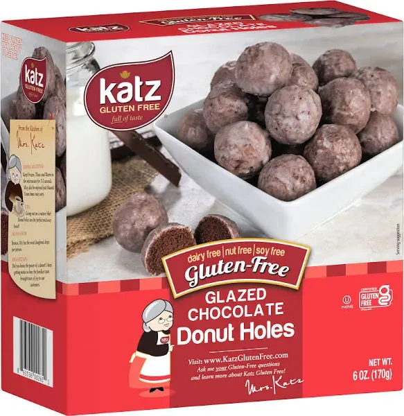 Katz Gluten Free Chocolate Glazed Donut Holes