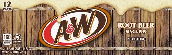 A&W Root Beer 12 Pack